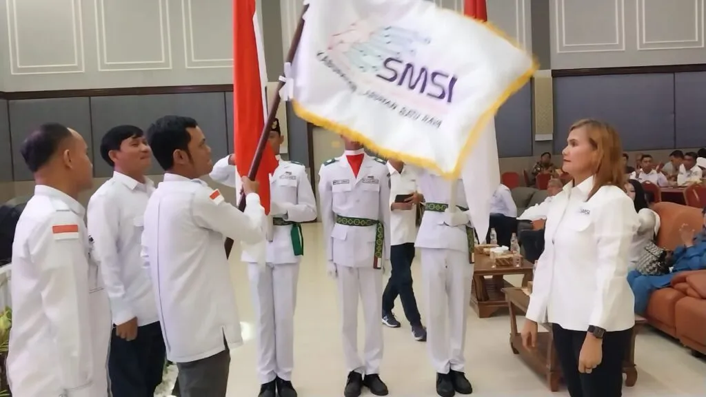 Bupati Erik Adtrada Ajak SMSI Bersinergi Bangun Labuhanbatu