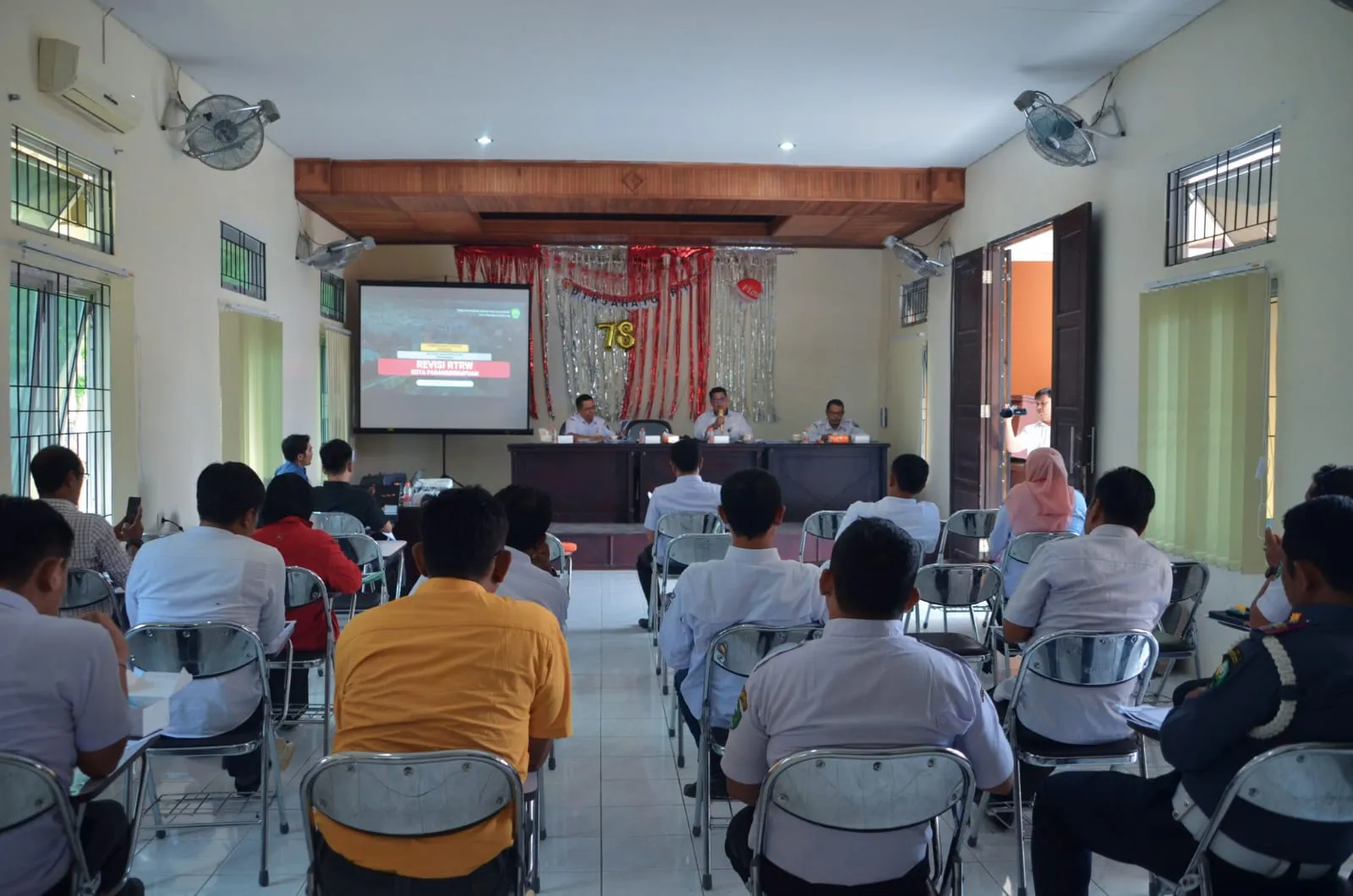 Pemko Padangsidimpuan Rapat Pembahasan Penyusunan Revisi Dokumen RTRW