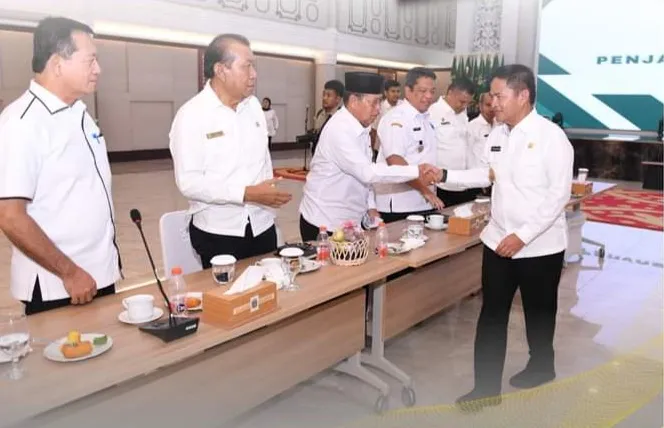 Wawako P.Sidimpuan Hadiri Rakor Perdana Bersama Pj Gubernur Sumut