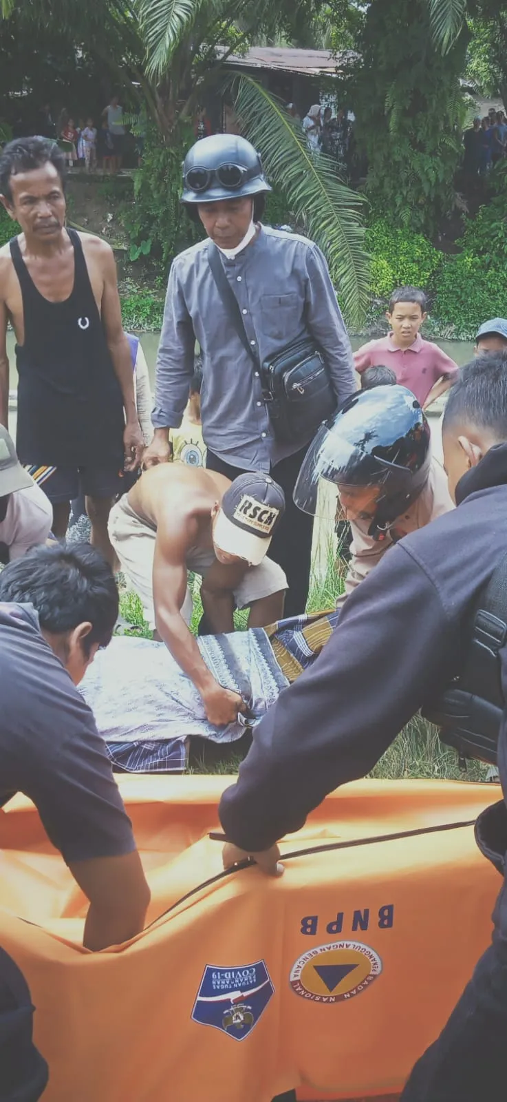 Paimin Ditemukan Tewas Mengambang Di Sungai Bah Bolon