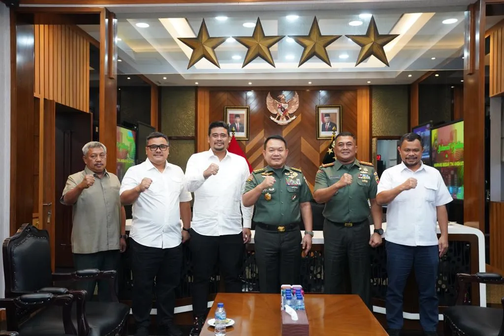 Bobby Dapat Dukungan Penuh KSAD Untuk Normalisasi Sungai Deli