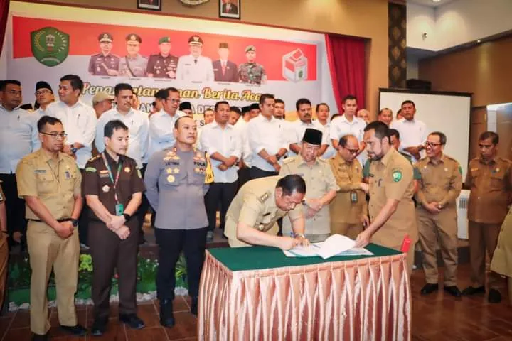 Pemko P.Sidimpuan Tetapkan 42 Kades Terpilih