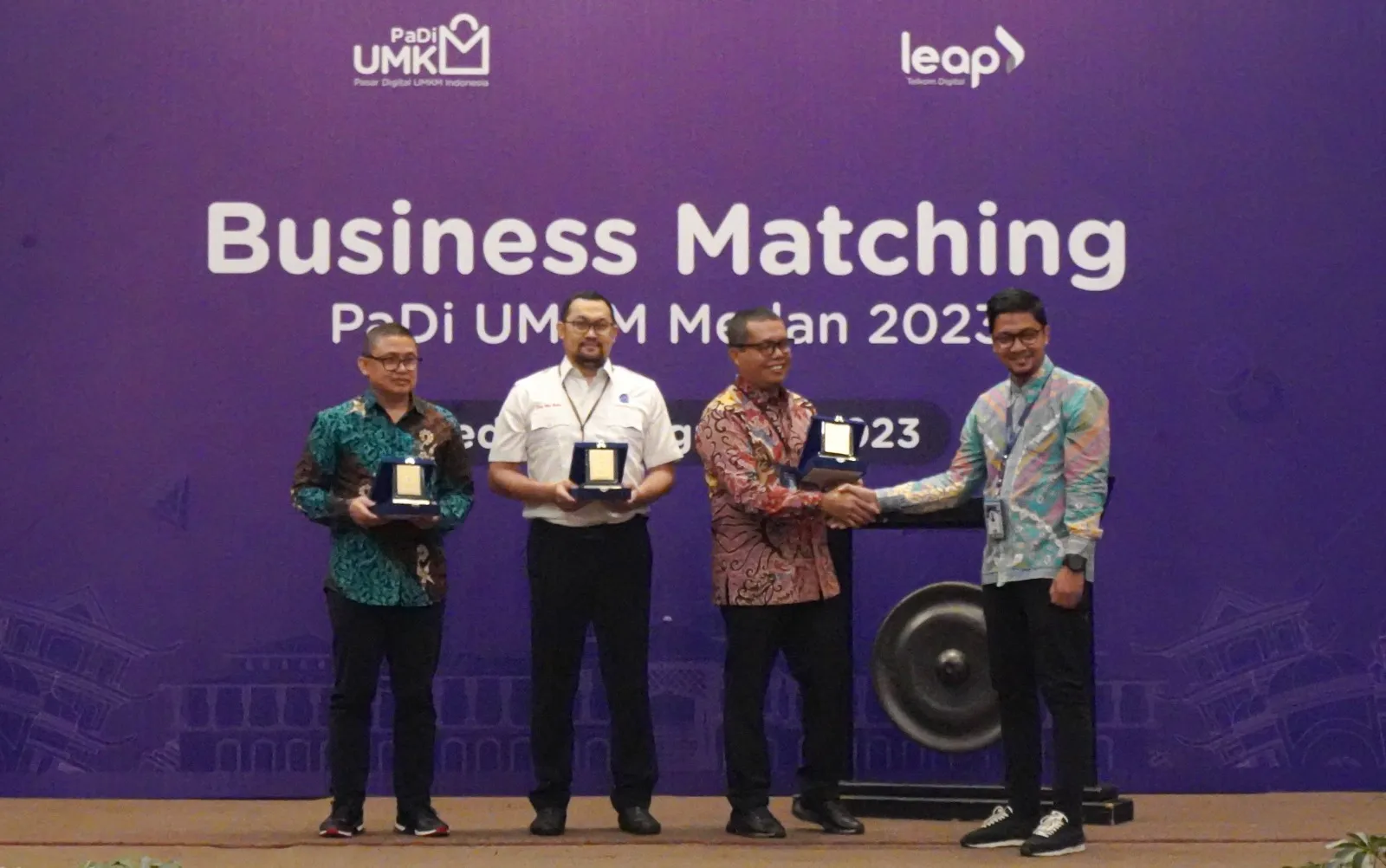 Telkom Dukung UMKM di Medan Naik Kelas,  Business Matching PaDi Tembus Rp55 Miliar