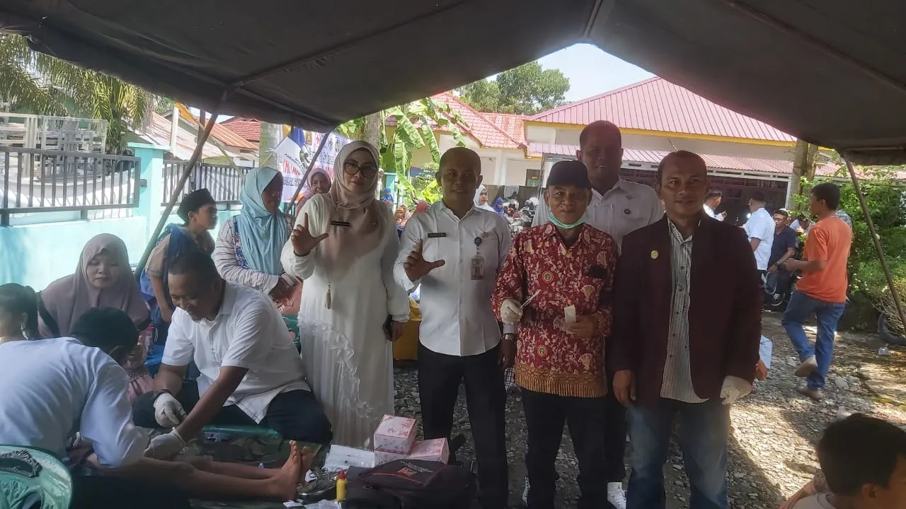Khitanan Massal Dan Donor Darah Meriahkan MTQ Ke-56 Sei Lepan