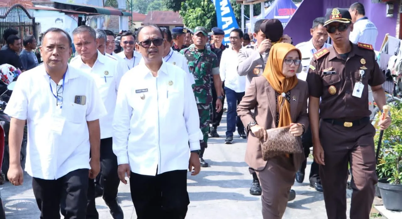 Wabup Simalungun dan Forkopimda Monitoring Pelaksanaan Pilpanag Serentak Gelombang II.