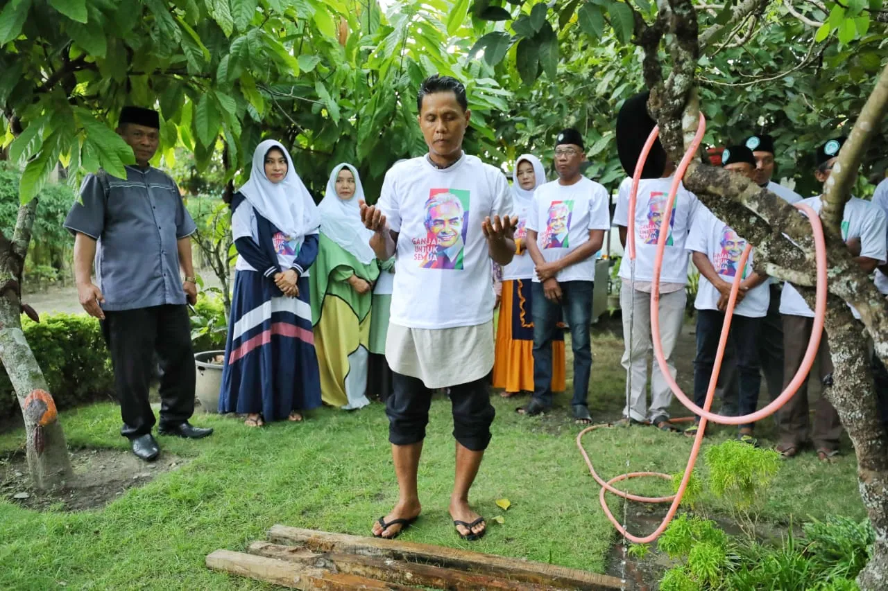 Tuan Guru Ganjar Edukasi Warga Langkat Akan Manfaat Wudu untuk Kesehatan