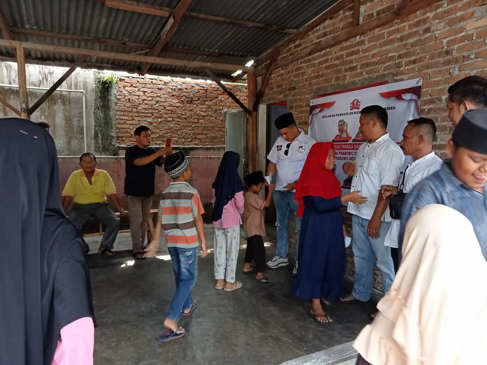 Jumat Barokah, DPC RPN Deliserdang Santuni Puluhan Anak Yatim
