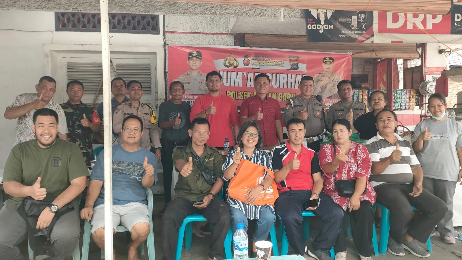 Jumat Curhat Polsek Medan Baru,