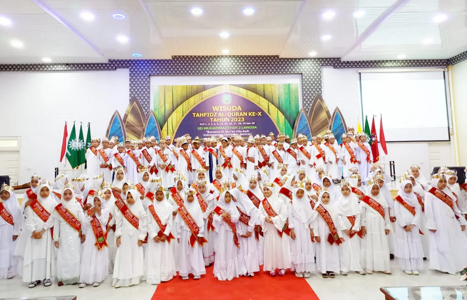 Wisuda Tahfiz X SD Muhada 2 Langsa Penuh Haru
