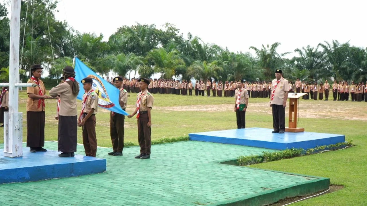Syah Afandin Buka Perkemahan Siaga Bencana Pramuka Langkat