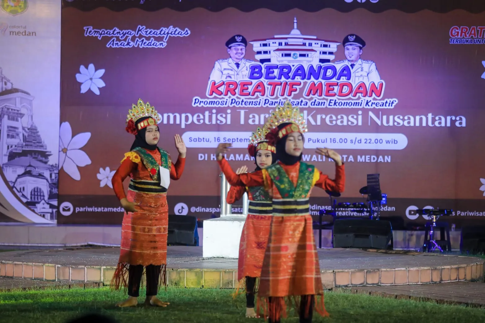 Kompetisi Tarian Kreasi Nusantara Meriahkan Beranda Kreatif