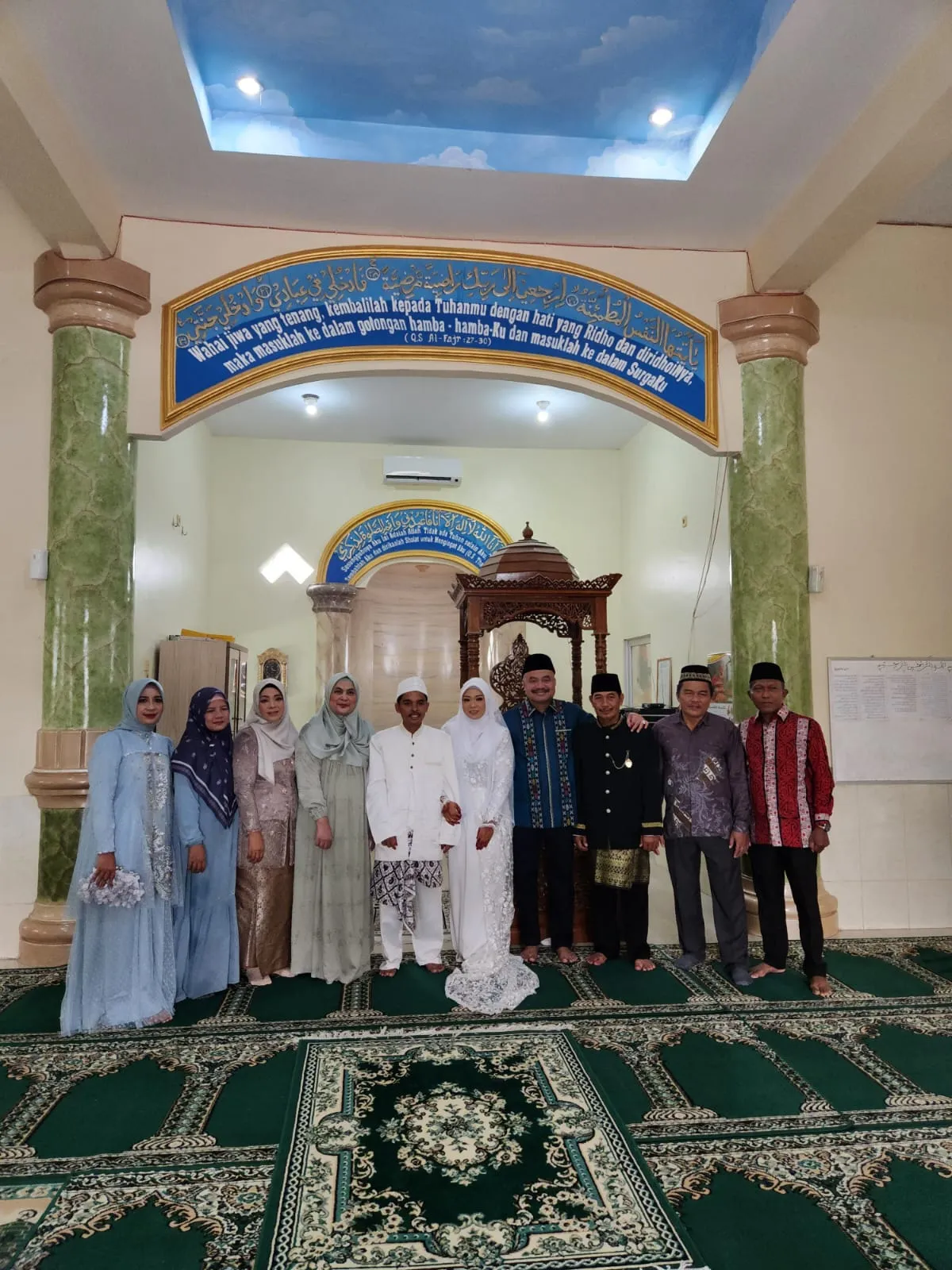 Ketua PWI Sumut Jadi Saksi Pernikahan Hanna dan Jul
