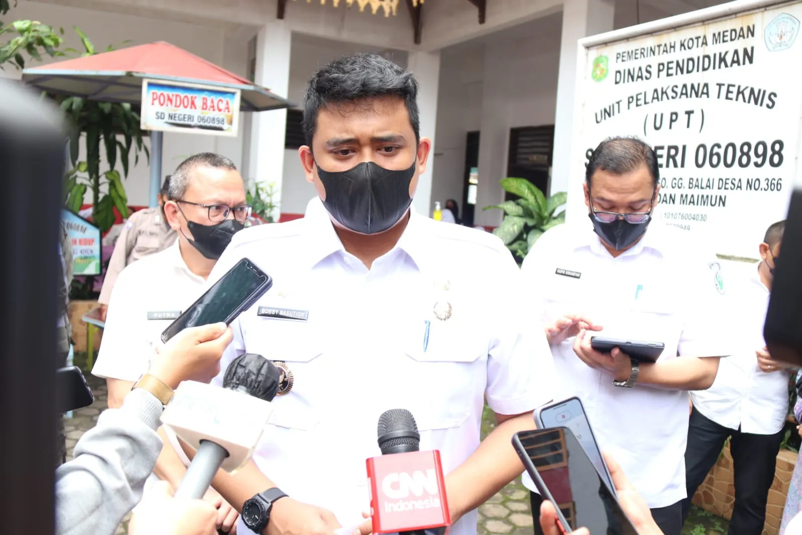 Bobby Nasution Rehabilitasi 280 Kelas dan Bangun 8 Kelas Baru
