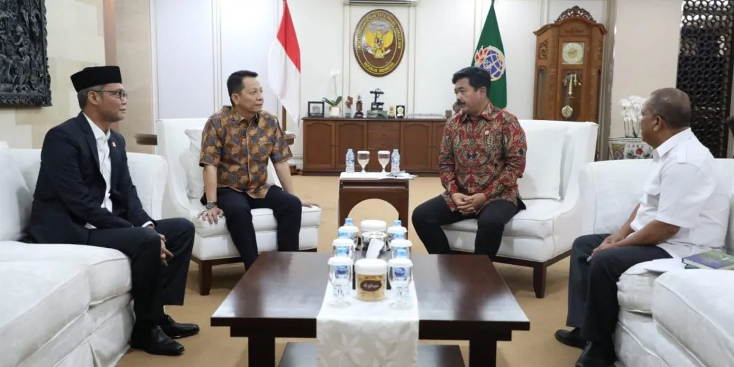 Bicarakan Lahan Eks Kombatan GAM, Pj Gubernur Aceh Kembali Jumpai Menteri ATR/BPN