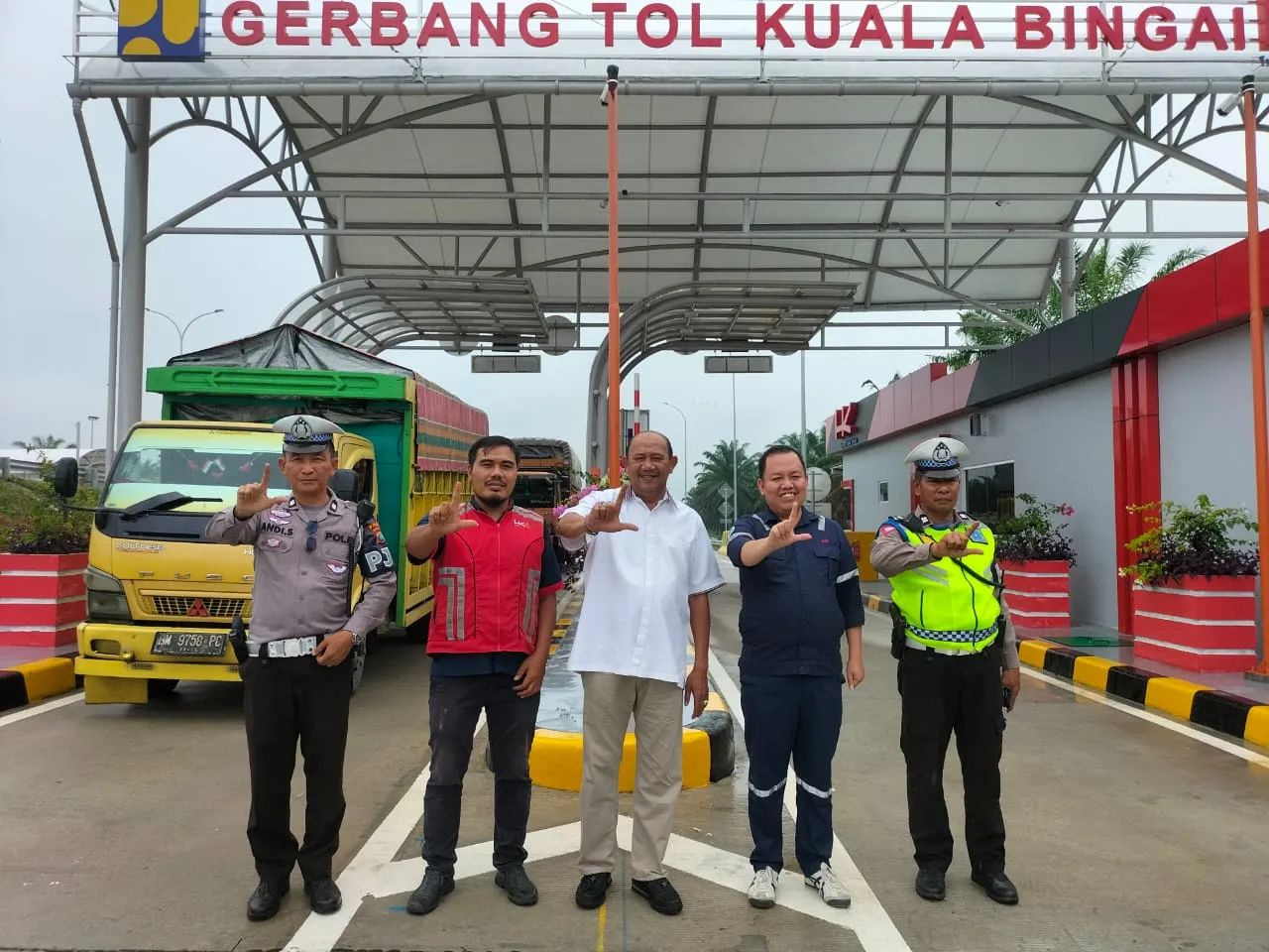 Gerbang Tol Kwala Bingai Stabat Resmi Dibuka Plt.Bupati Langkat
