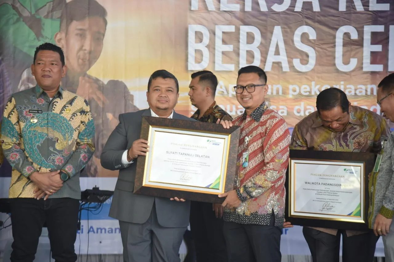 17.328 Pekerja Rentan di Tapsel Terdaftar BP-JAMSOSTEK