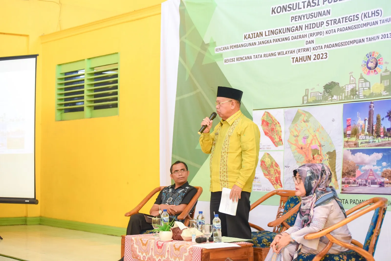 Wawako Padangsidimpuan Bahas Kajian Lingkungan Hidup Strategis RPJPD