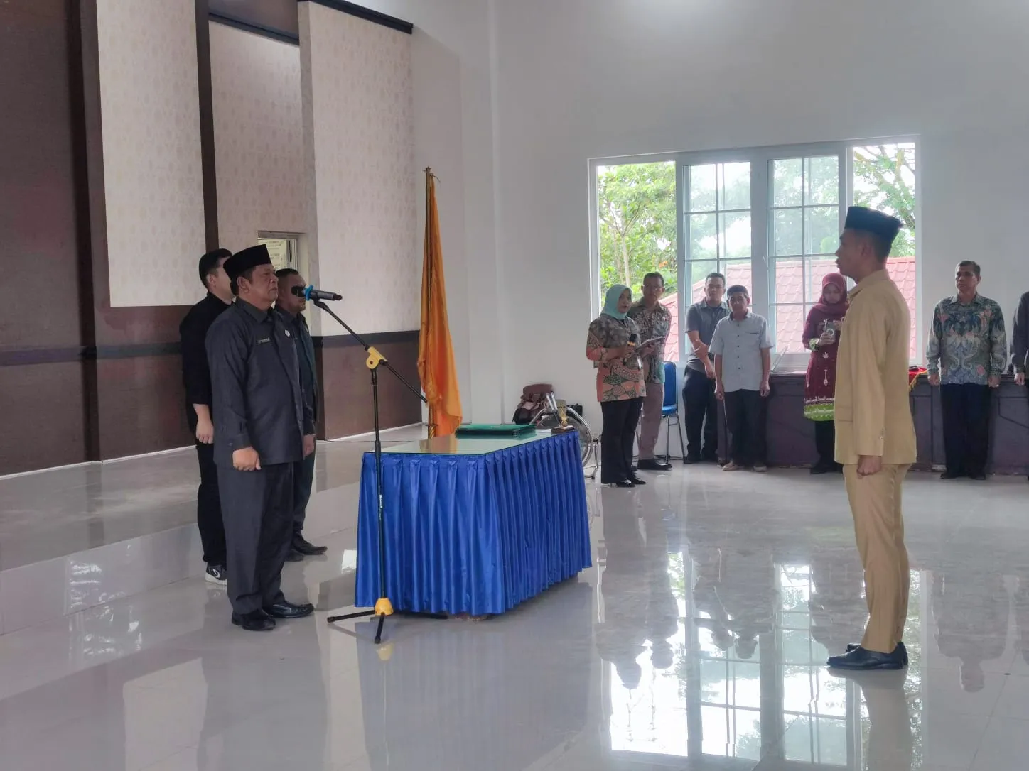 Jelang Ahir Masa Jabatan, Walikota P.Sidimpuan Lantik Pejabat Eselon II, III, IV