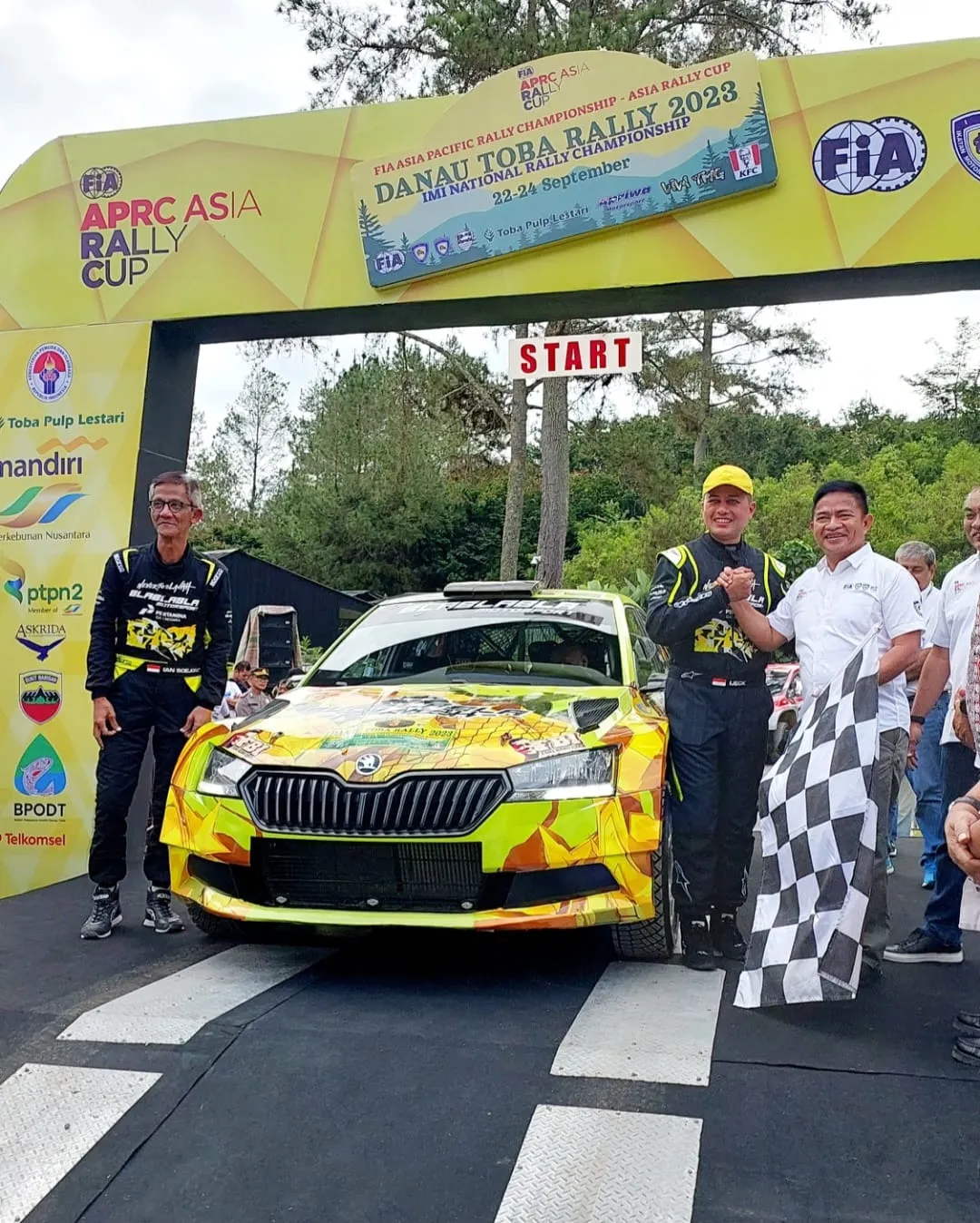 APRC Asia Rally Cup 2023, Ijeck Apresiasi Atas Dukunga PJ Gubsu Hassanudin