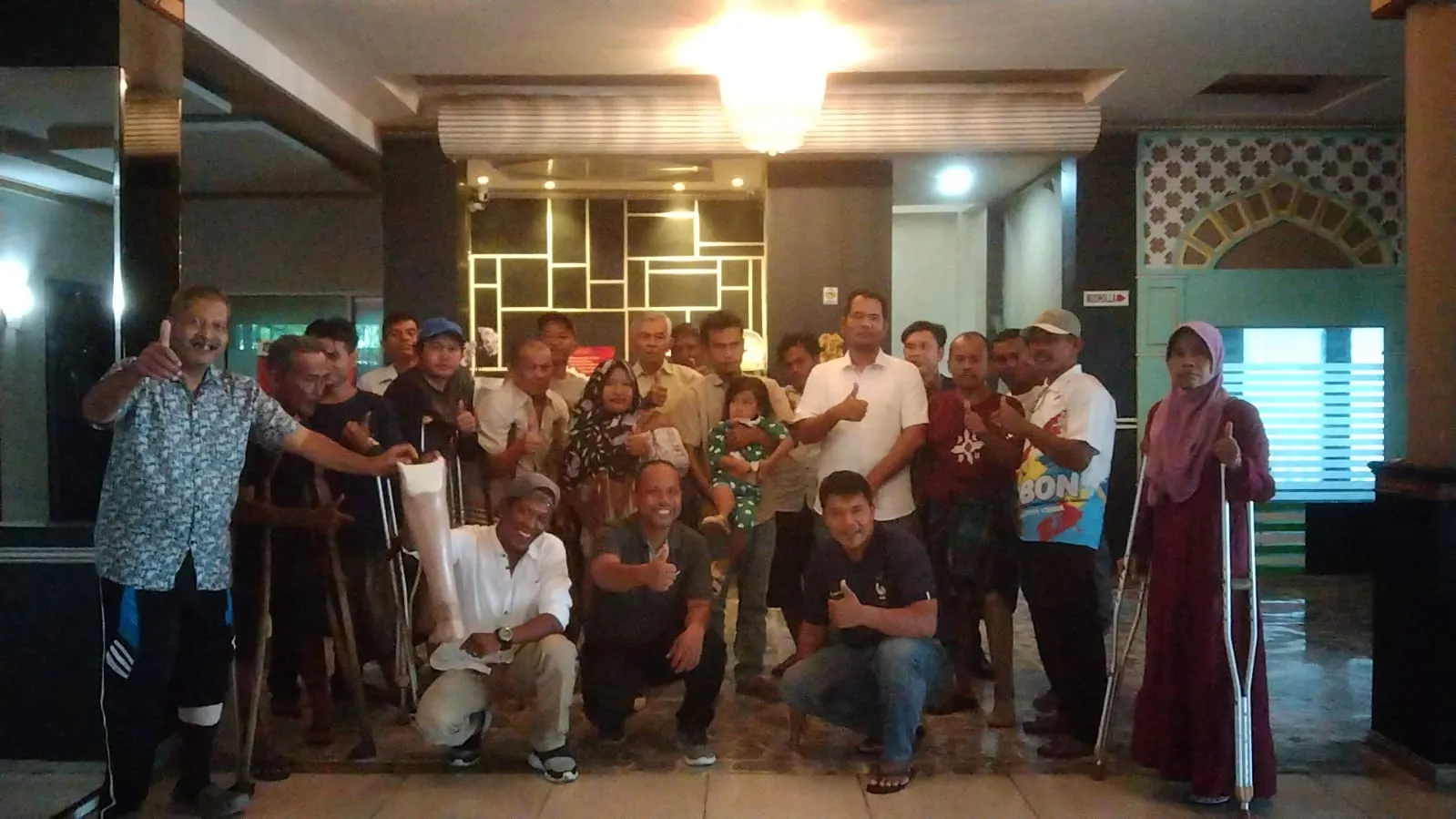 39 Penyandang Disabilitas dapat Bantuan Kaki Palsu dari Yayasan