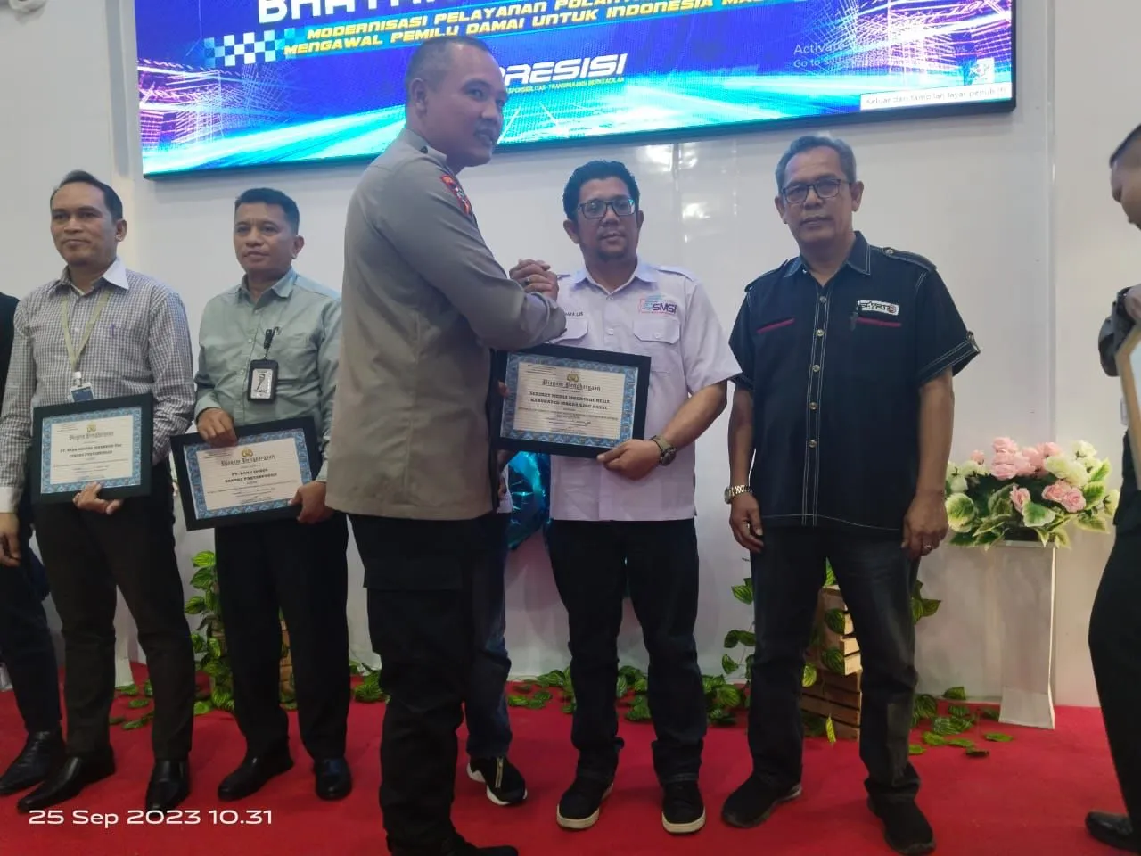 Kapolres Madina 20% Masa Tugasnya di Polantas