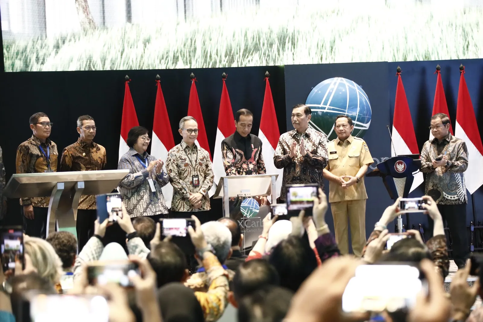 Presiden RI Resmikan Bursa Karbon Indonesia