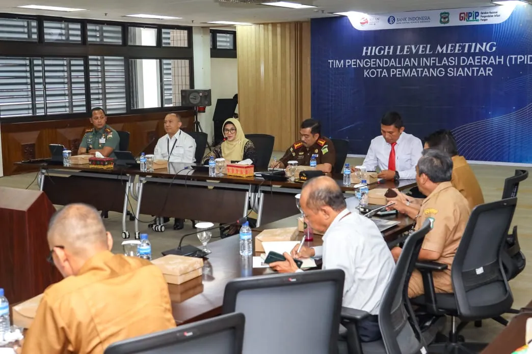 Walikota P. Siantar Hadiri Acara High Level Meeting TPID
