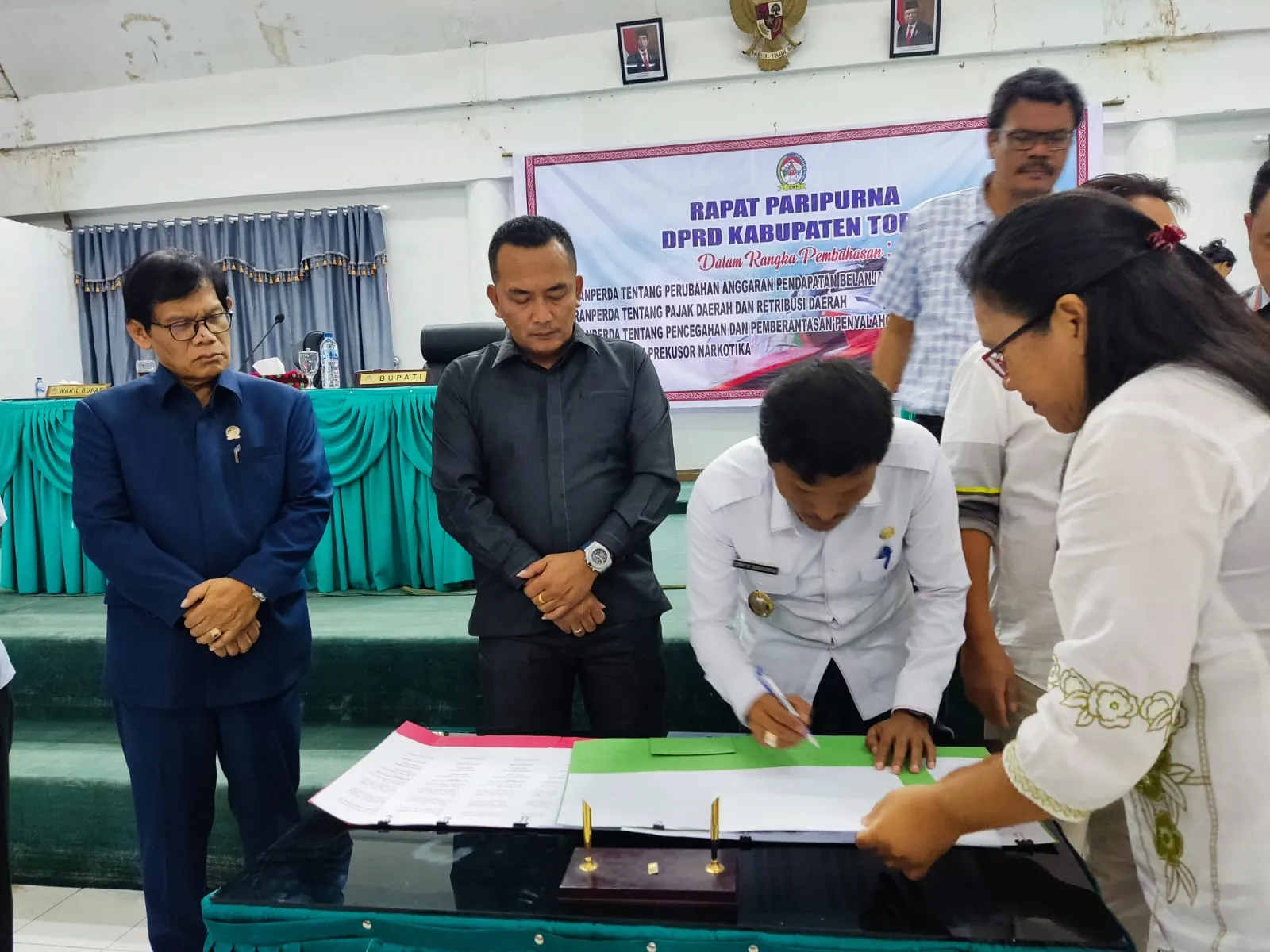 Nota Kesepakatan Ranperda P APBD TA 2023 Ditandatangani