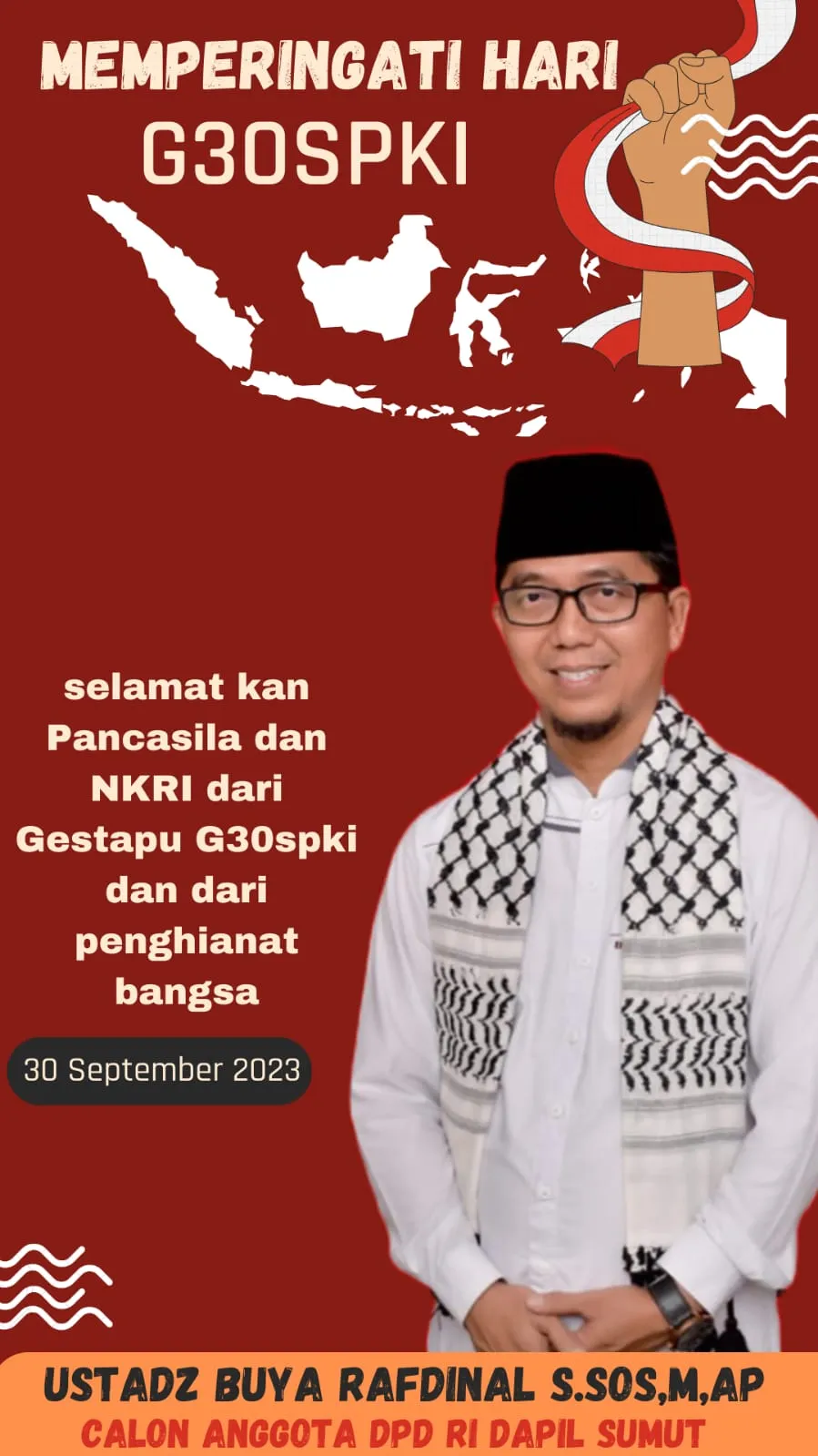 Ustadz Rafdinal Ingatkan Generasi Muda Waspadai Ideologi Komunis