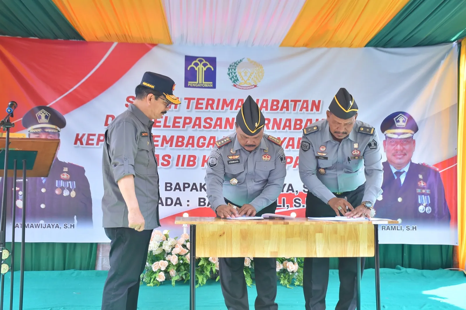 Jabatan Kalapas Kualasimpang Diserah Terimakan