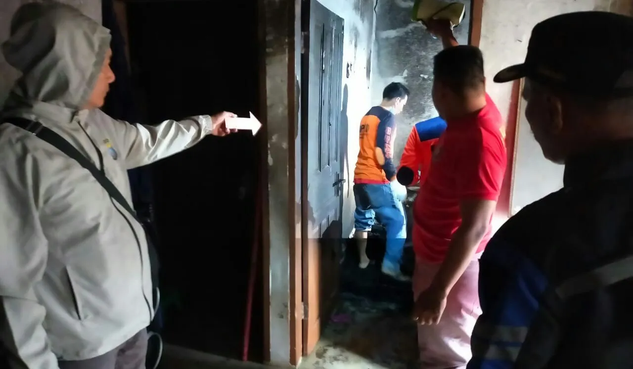 Pengemudi Ojek Tewas Terbakar Di Rumah Kontrakan
