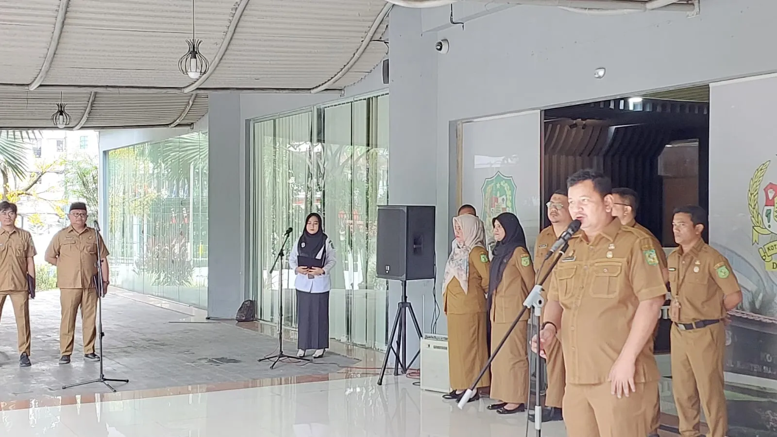 Sekretariat DPRD Medan Apel Khusus Deklarasi Birokrasi Anti Korupsi