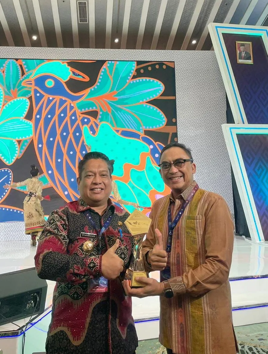 Pemko Tebingtinggi Kembali Terima Penghargaan Kota Terbaik I Wilayah Sumatera