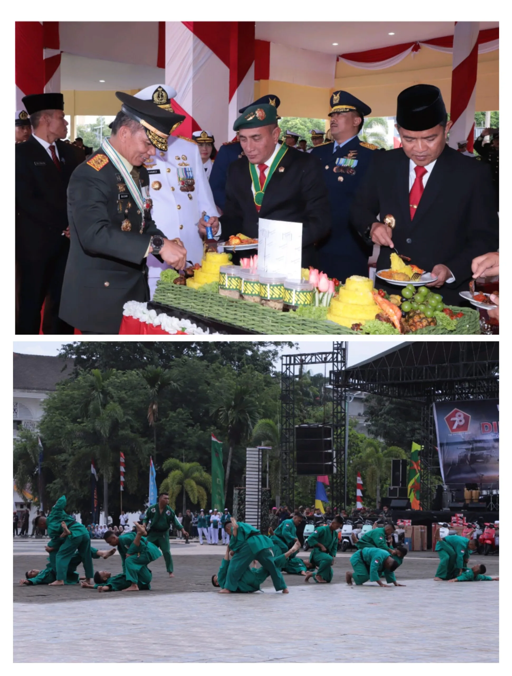 Devile Alutsista Dan Unjuk Kekuatan TNI-Polri Warnai Puncak HUT Ke-78 TNI