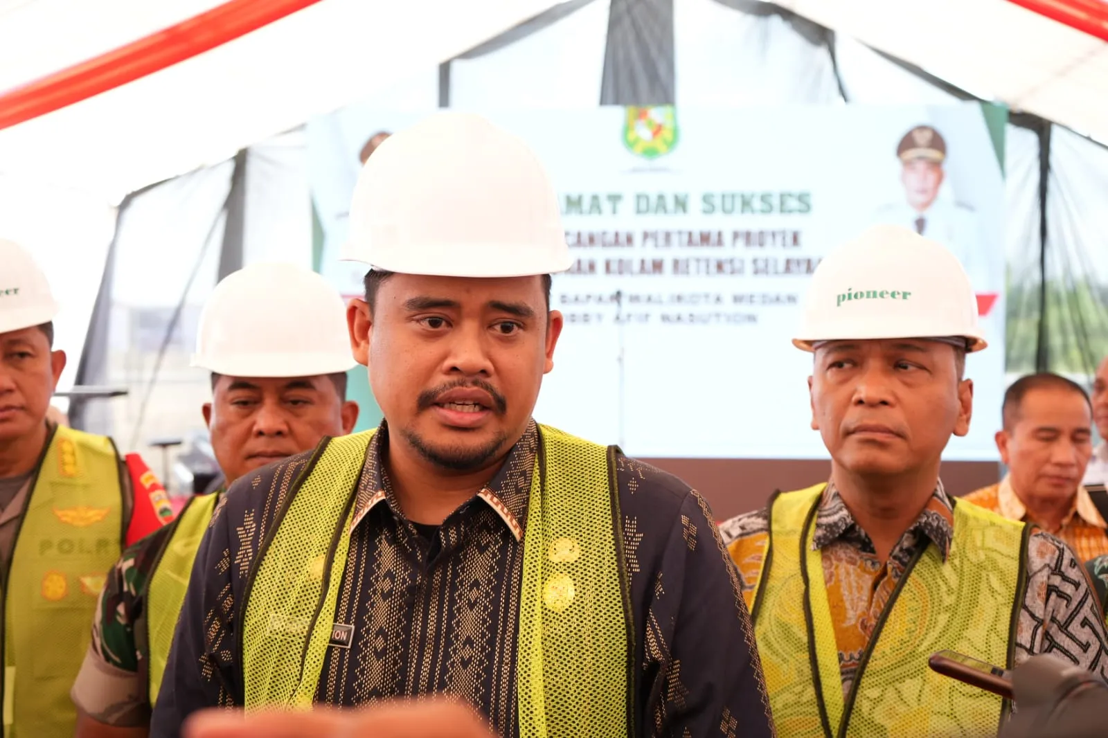 Pemko Bangun Kolam Retensi di Medan Selayang Untuk Atasi Banjir