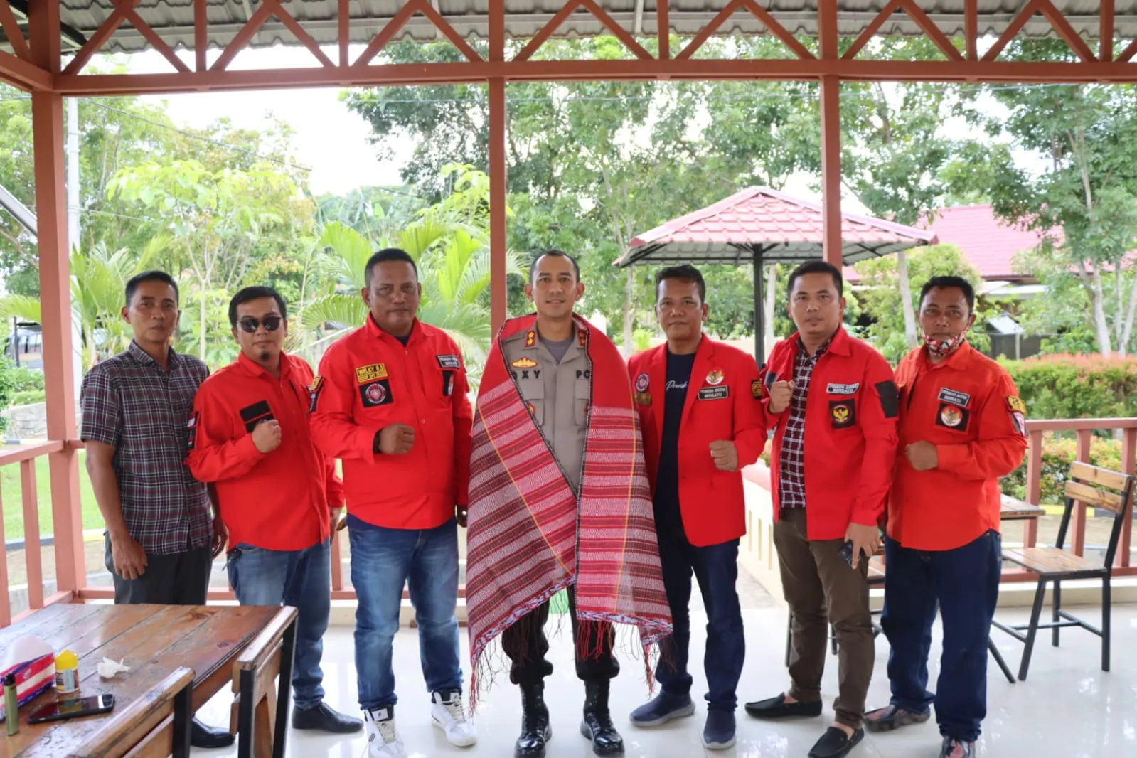 Kapolres Terima Ormas Pengurus DPC PBB Kabupaten Serdang Bedagai.