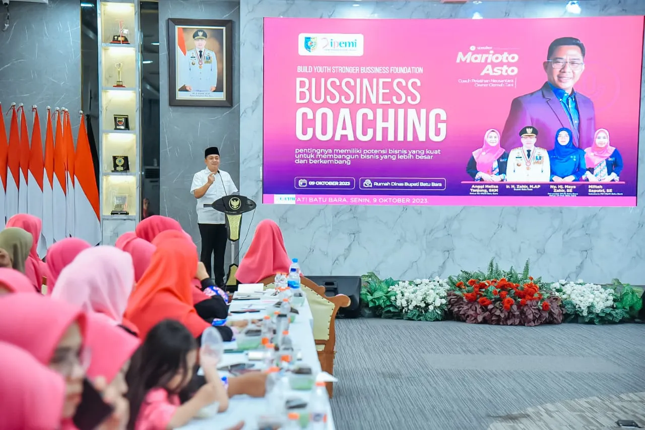 Buapti Batu Bara Buka Bussiness Coaching IPEMI
