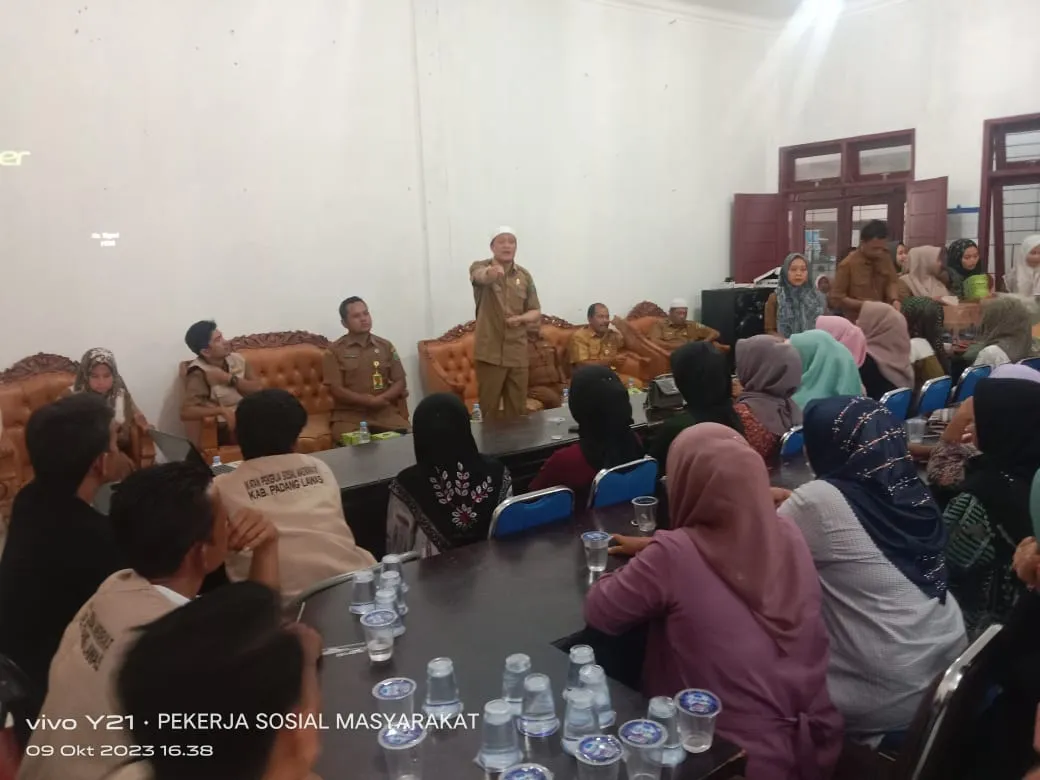 Dinsos Palas Gelar Sosialisasi Tupoksi PSM Des9