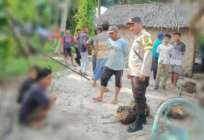 Bhabinkamtibnas Polres Sergai Bekuk Dua Pelaku Pencurian