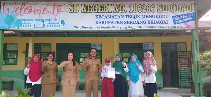Hafidzah Zahra Siswi SD106206 Sidodadi Sergai Raih Medali di Ajang Sains Nasional.
