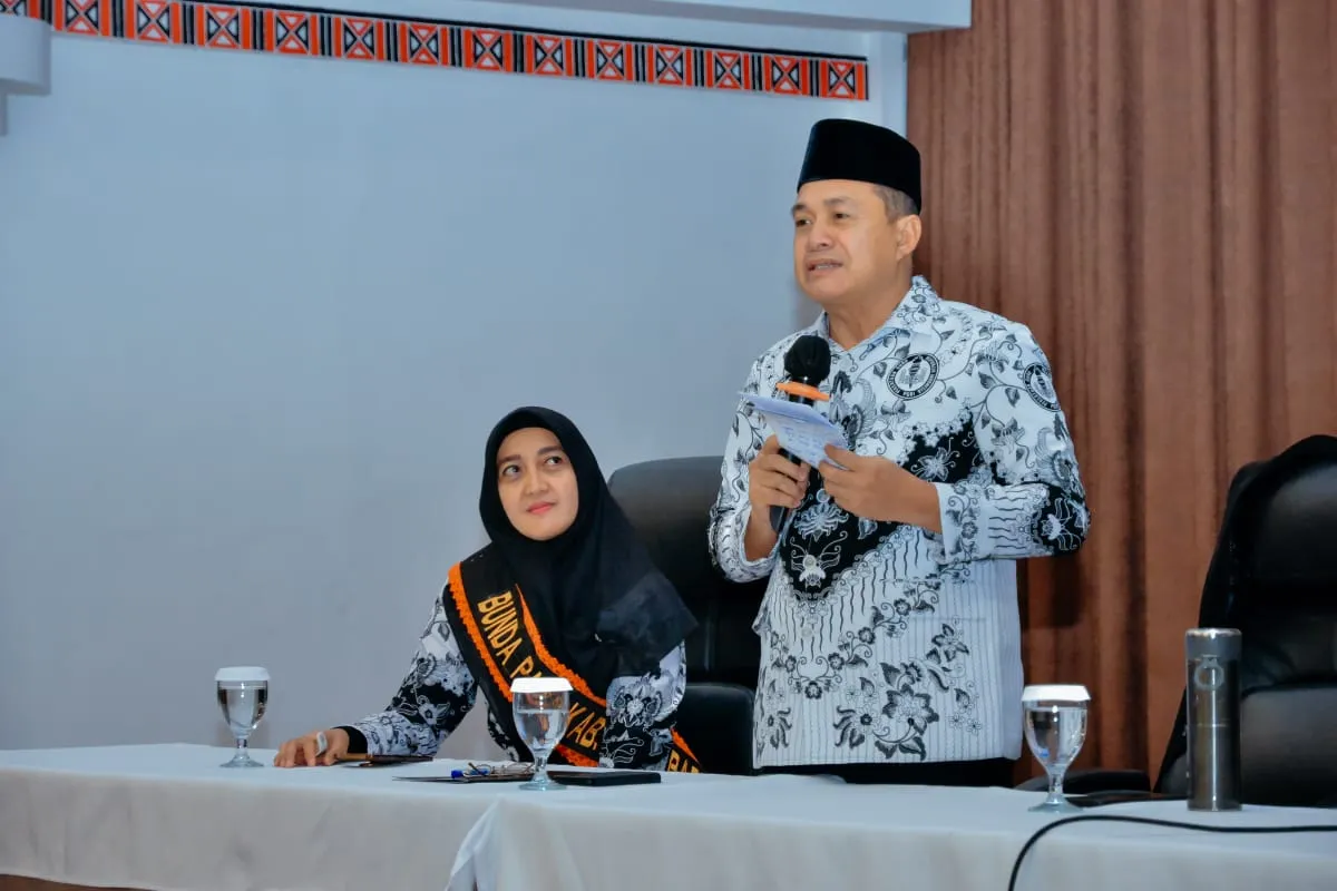 Bupati Batu Bara Buka Bimtek Strategi Kepemimpinan Kepala Sekolah