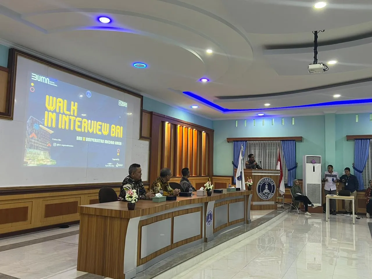 BRI RO Medan Gelar Walk In Interview di Kampus UMA