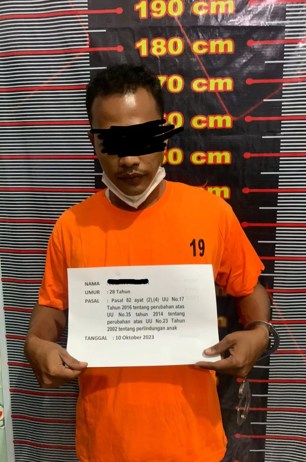 Polres Langkat Amankan Pelaku Dugaan Cabul Pelajar SD