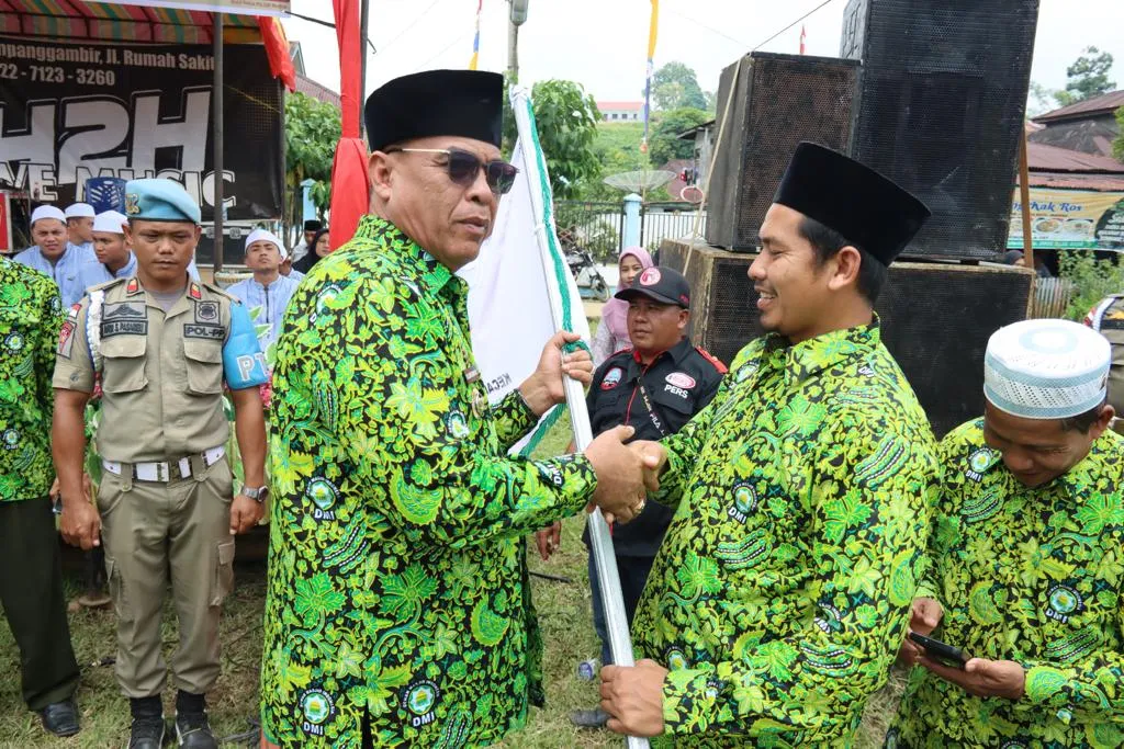 Jafar Sukhairi Lantik Lima PC DMI, Isi Shaf Kosong Makmurkan Masjid
