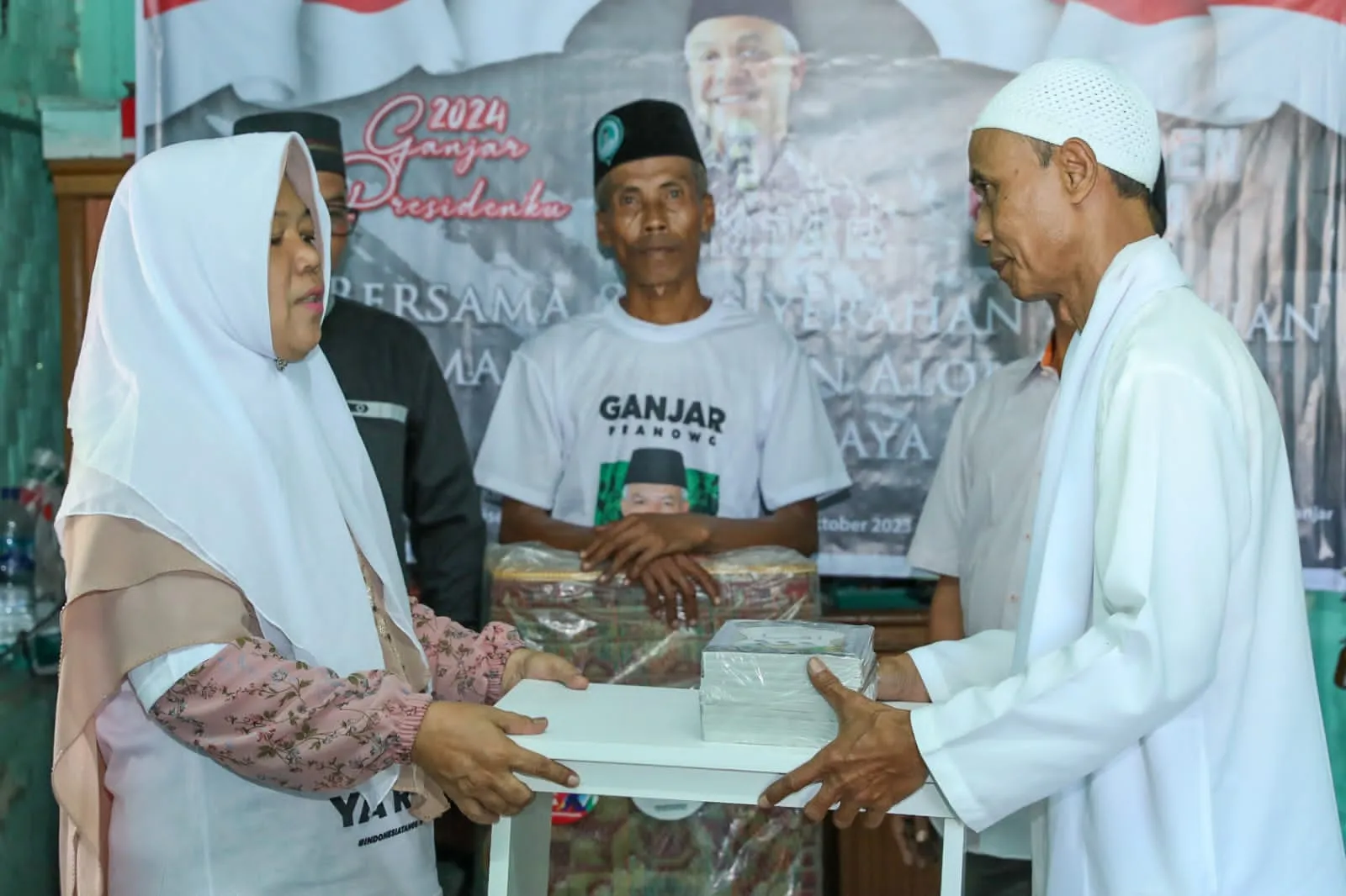 Rangkul Emak-Emak, Tuan Guru Ganjar Rajut Silaturahmi dan Gelar Doa Bersama di Deli Serdang