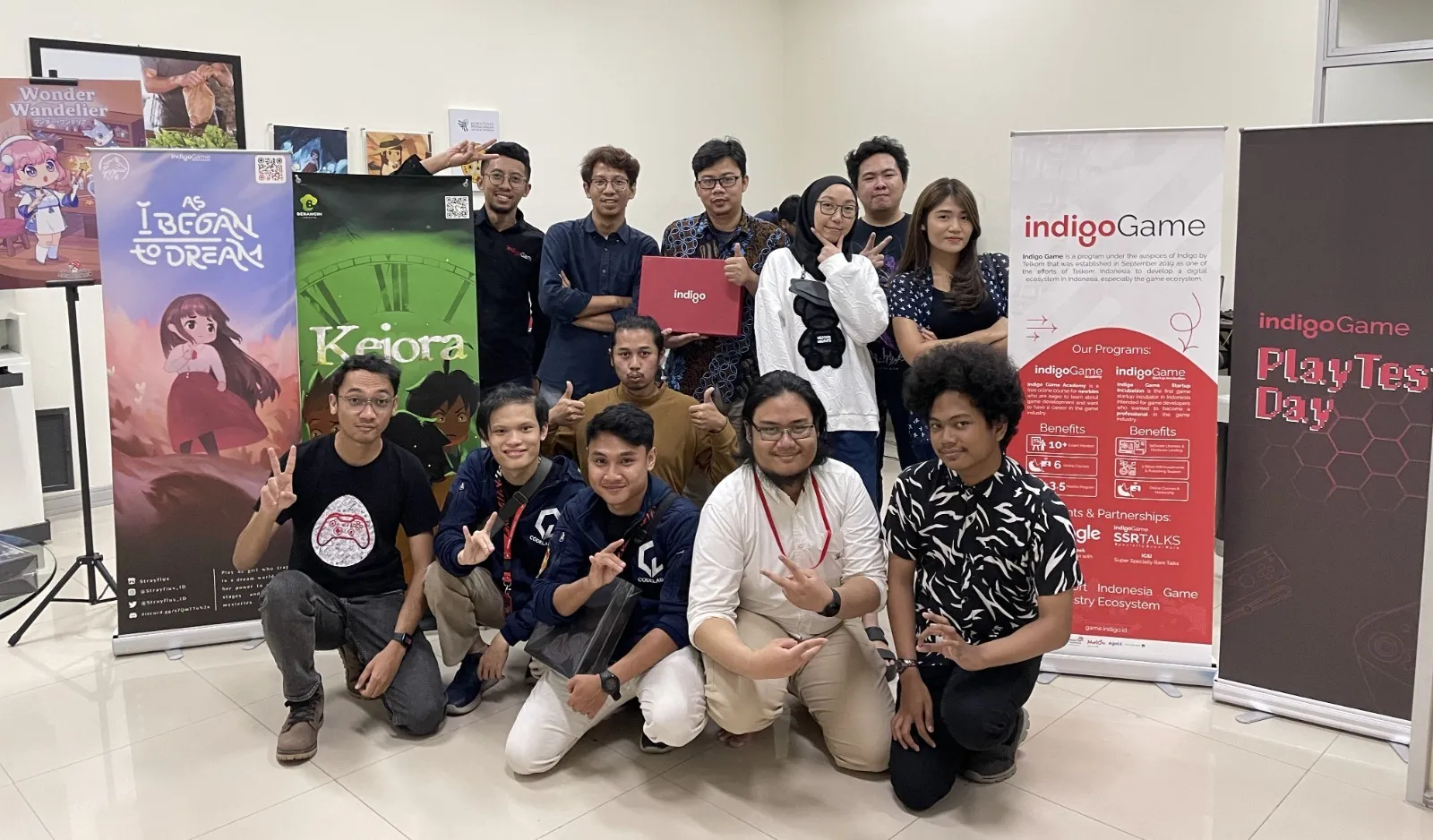 Program Inkubasi Indigo Game Telkom  Dukung Startup Gim Lokal  Mendunia