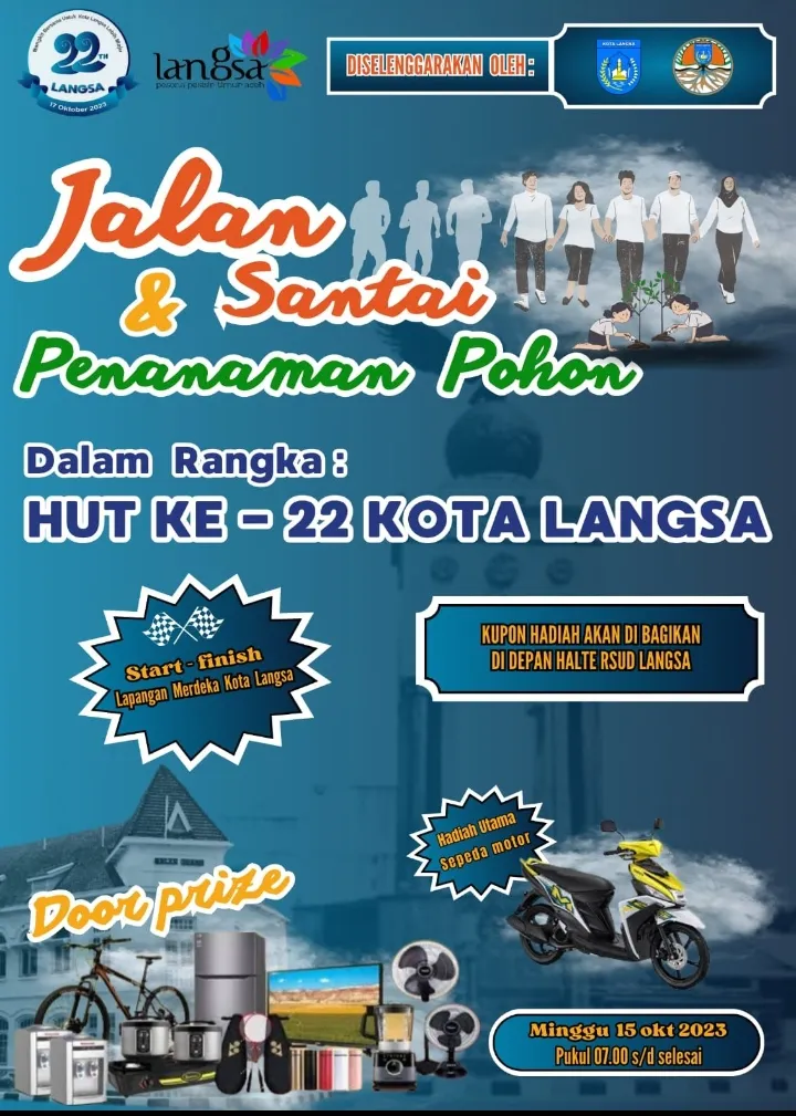DLHK Meriahkan HUT ke 22 Kota Langsa