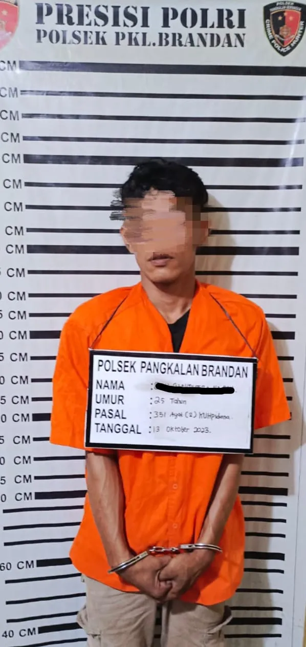 Suami Bakar Istri Tertangkap di Aceh Tamiang