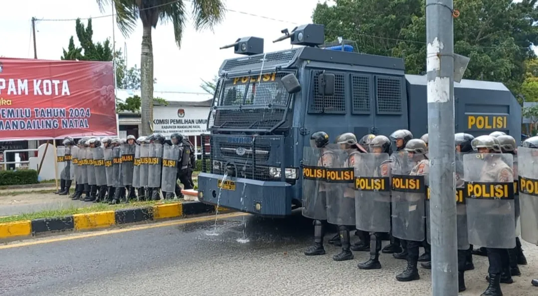 Polres Madina Jaga Ketat KPU