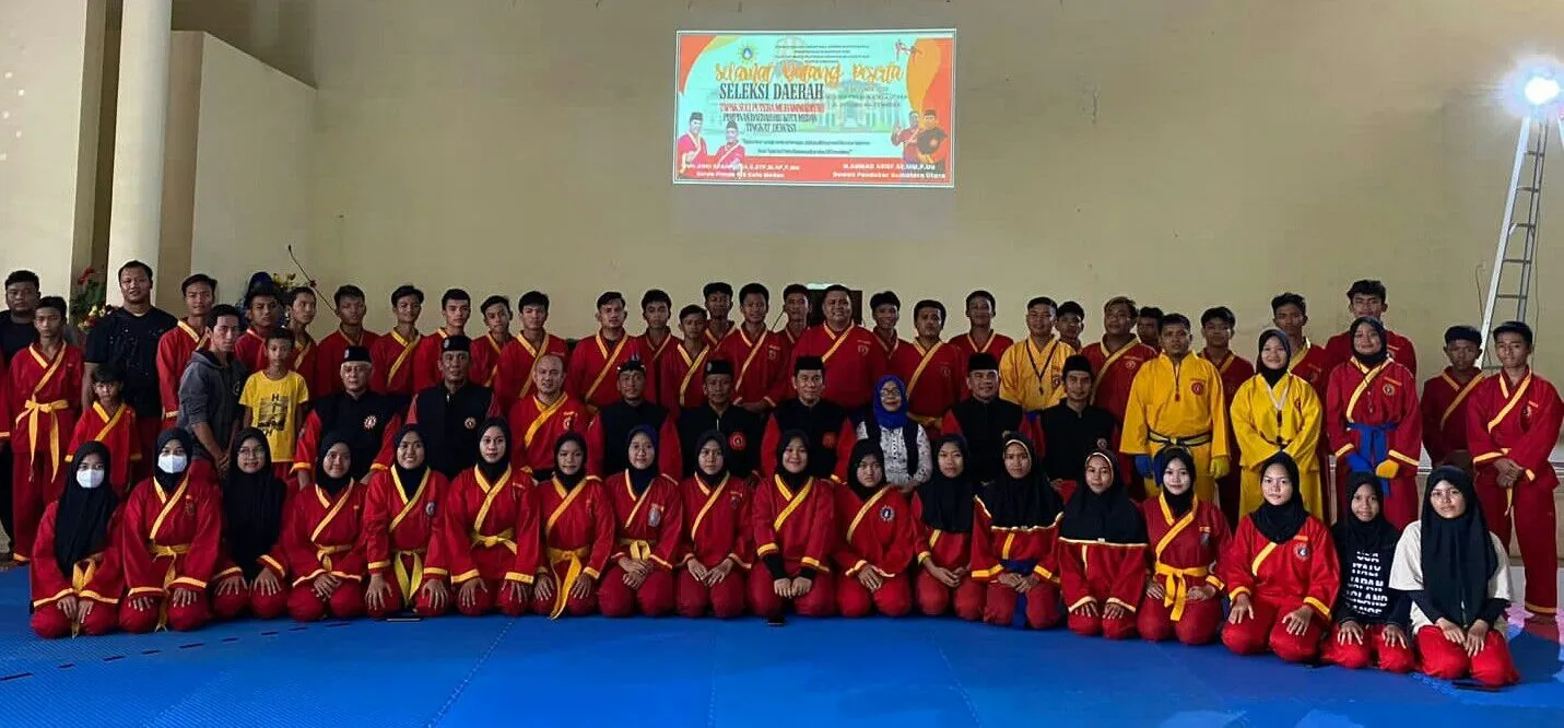 Selekda Tapak Suci Kota Medan di Pendopo PWI Sumut